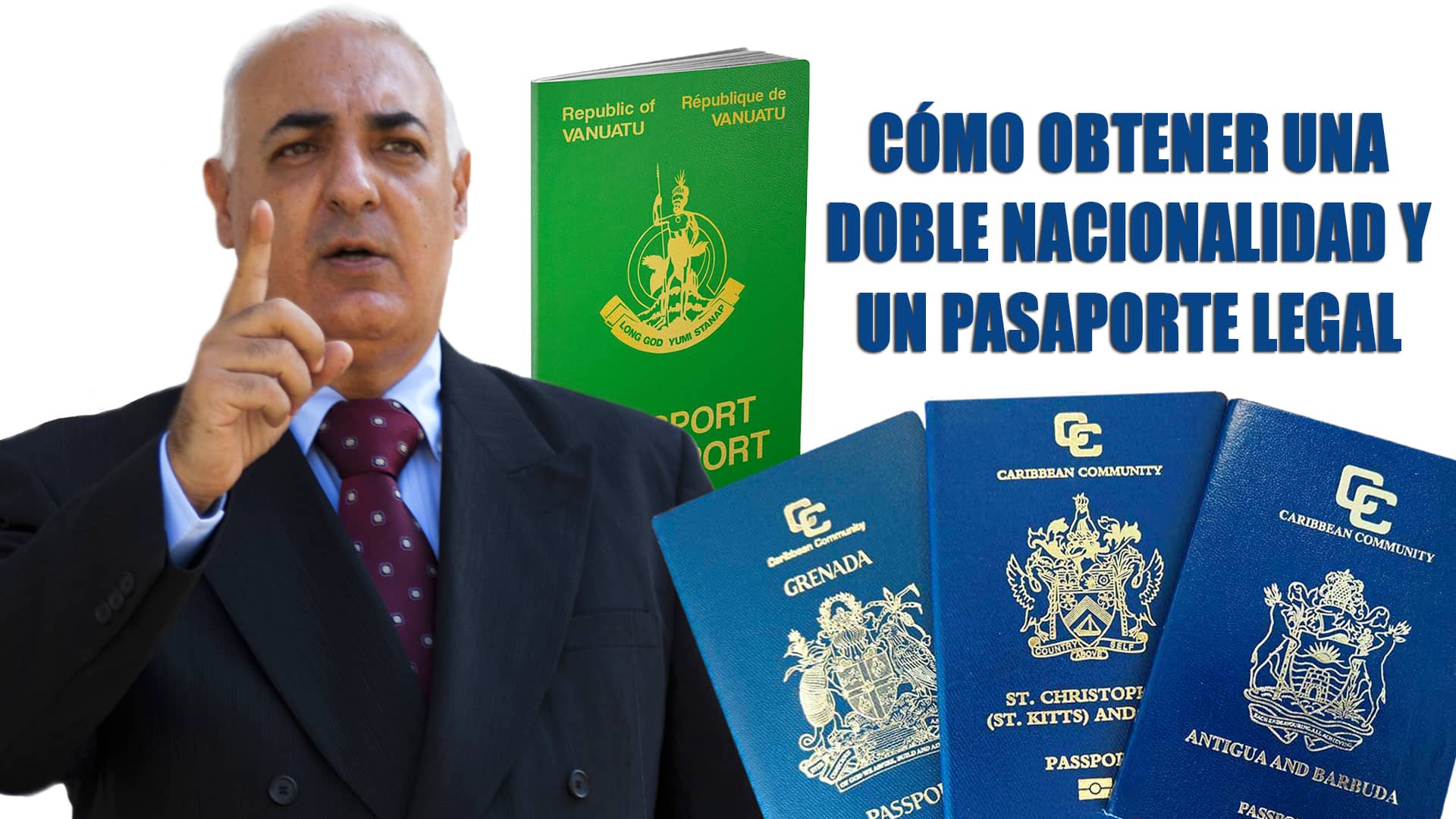 ¿Cómo se obtiene la doble nacionalidad y un pasaporte legal?
